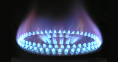 Gas-Flamme