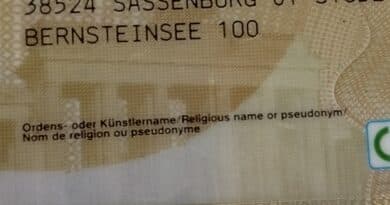 Gemeinde ver­wei­gert voll­stän­dige Anschrift am Bernsteinsee